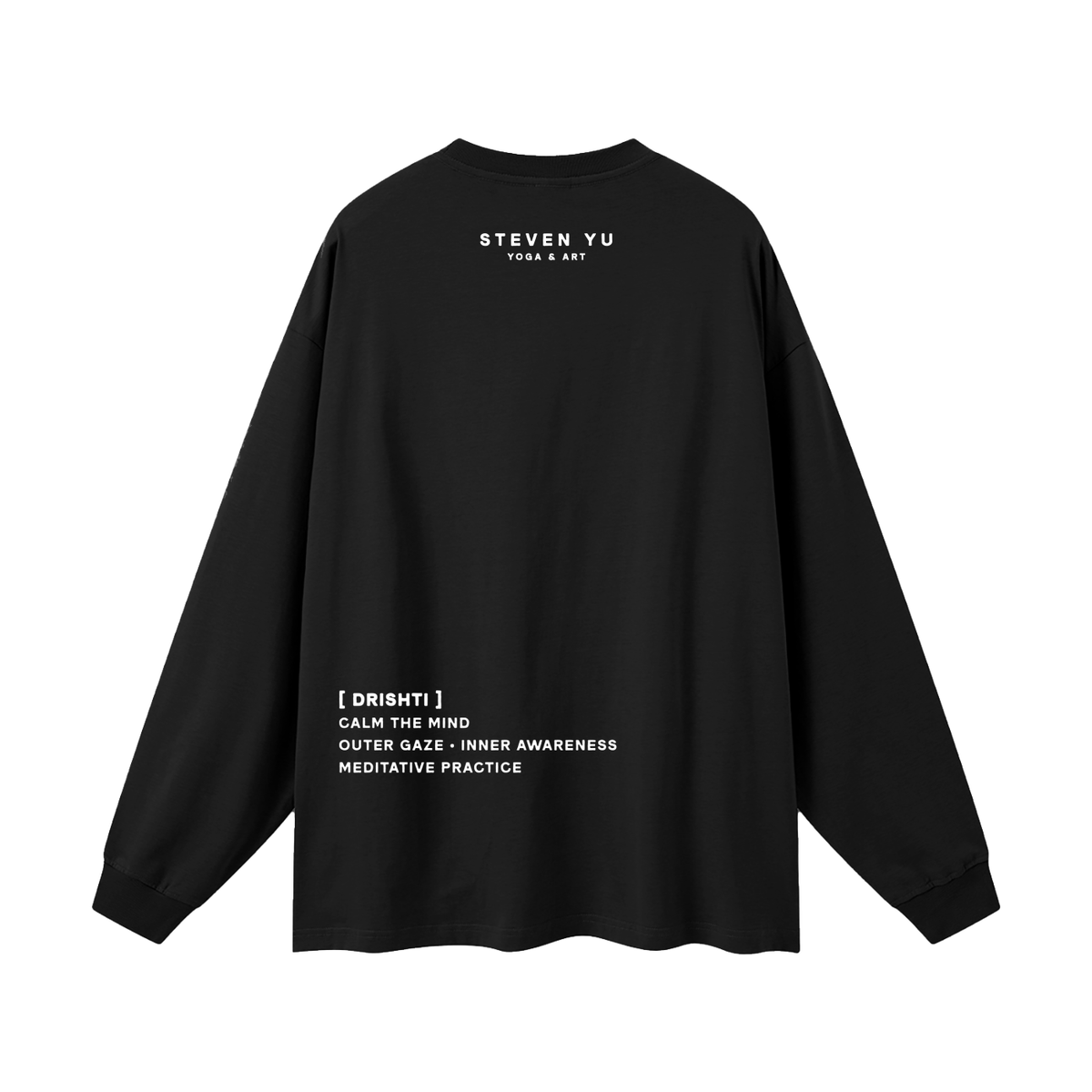 Drishti Oversized Unisex Long Sleeve Tee