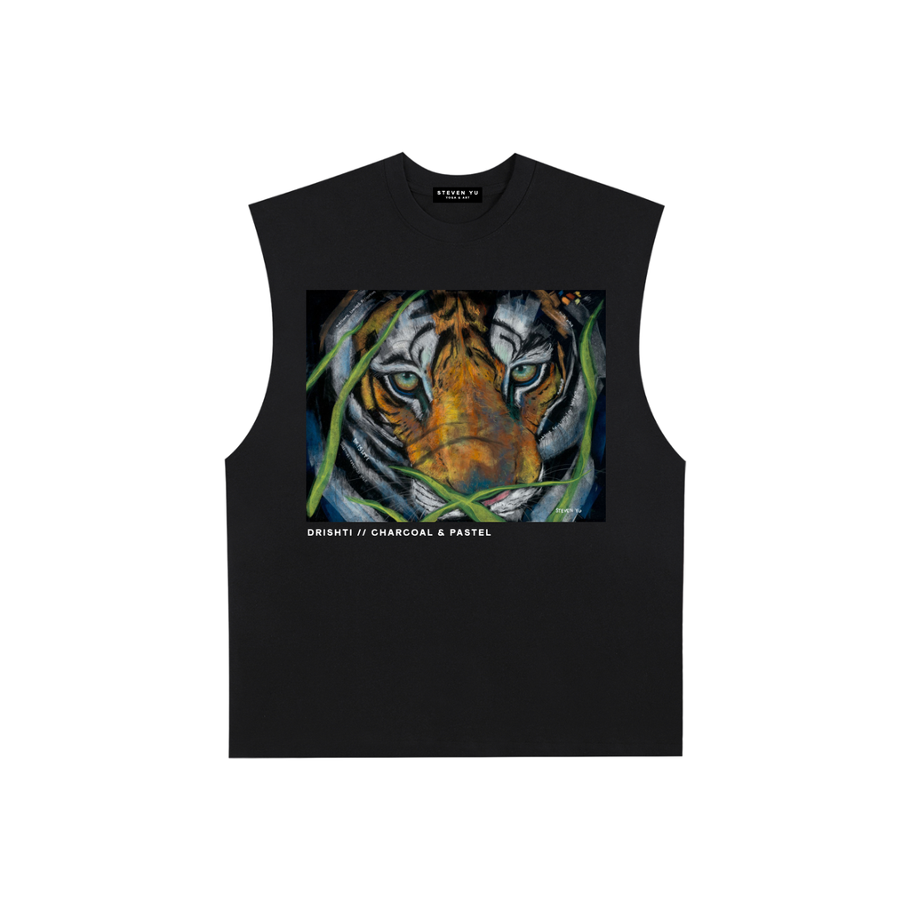 Drishti Black Tank