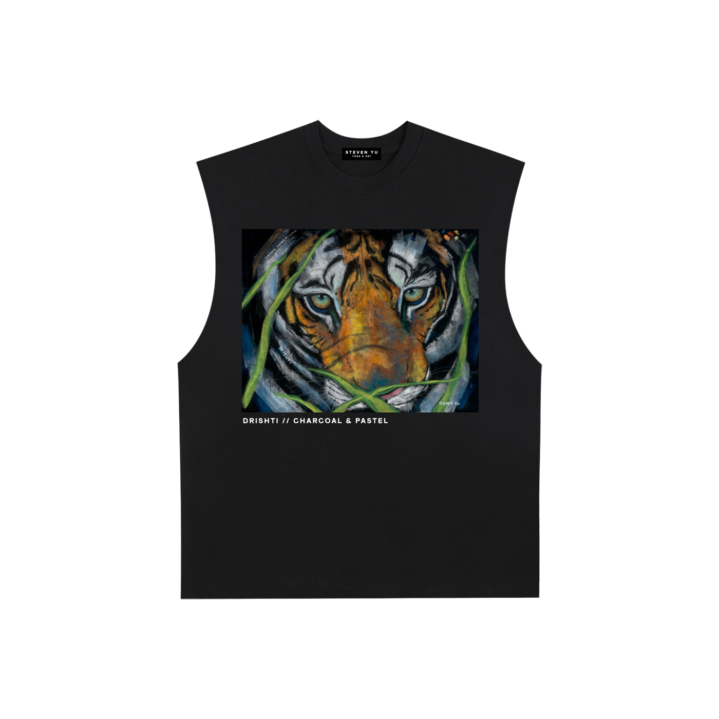 Drishti Black Tank