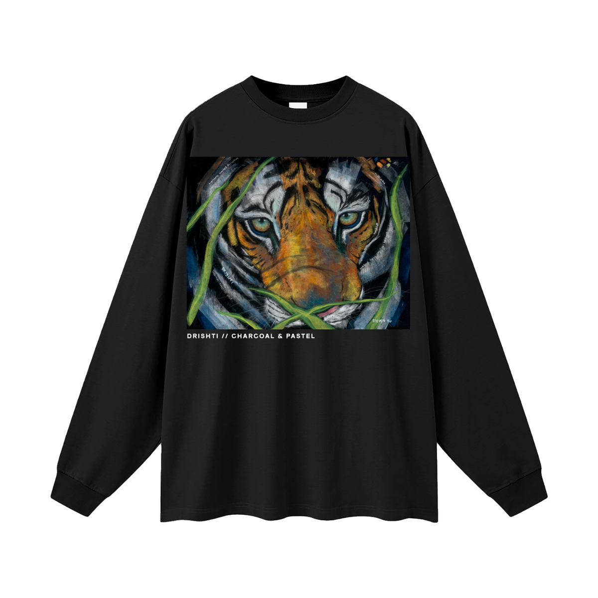 Drishti Oversized Unisex Long Sleeve Tee