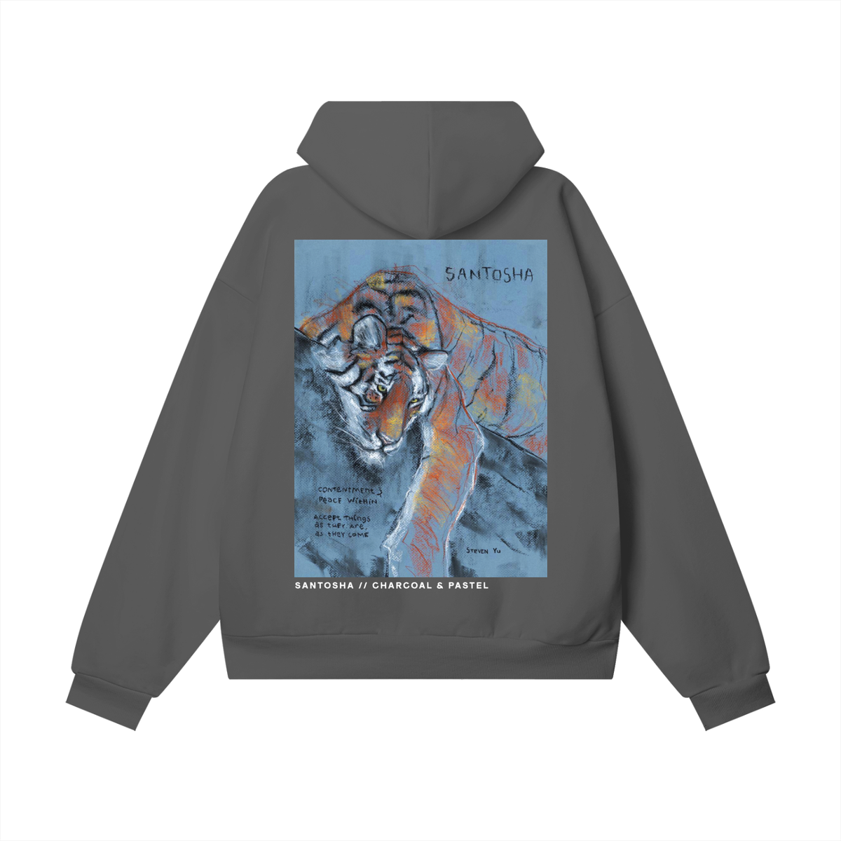 Santosha Heavyweight Hidden Pocket Hoodie