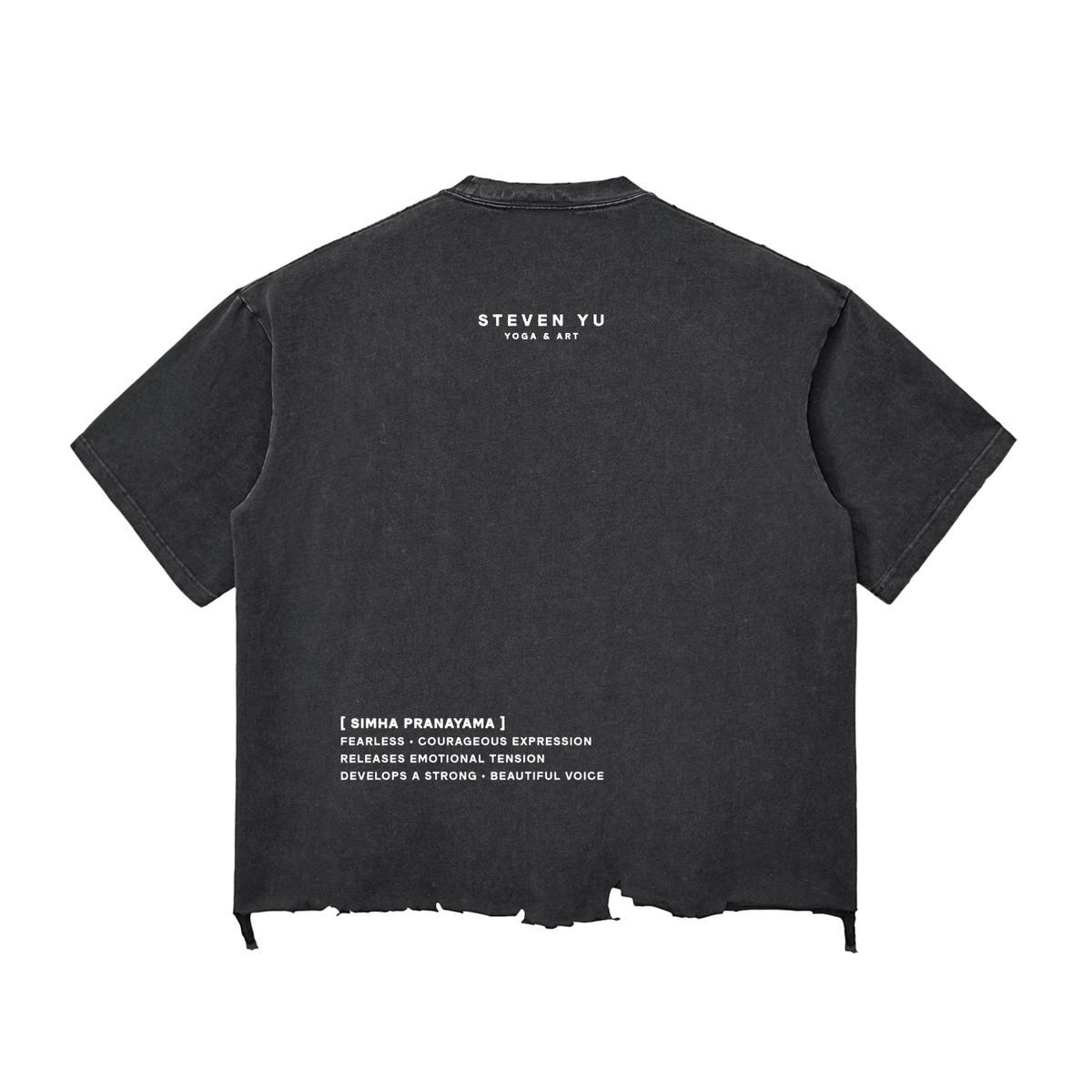 Simha Pranayama Snow Wash Boxy Tee