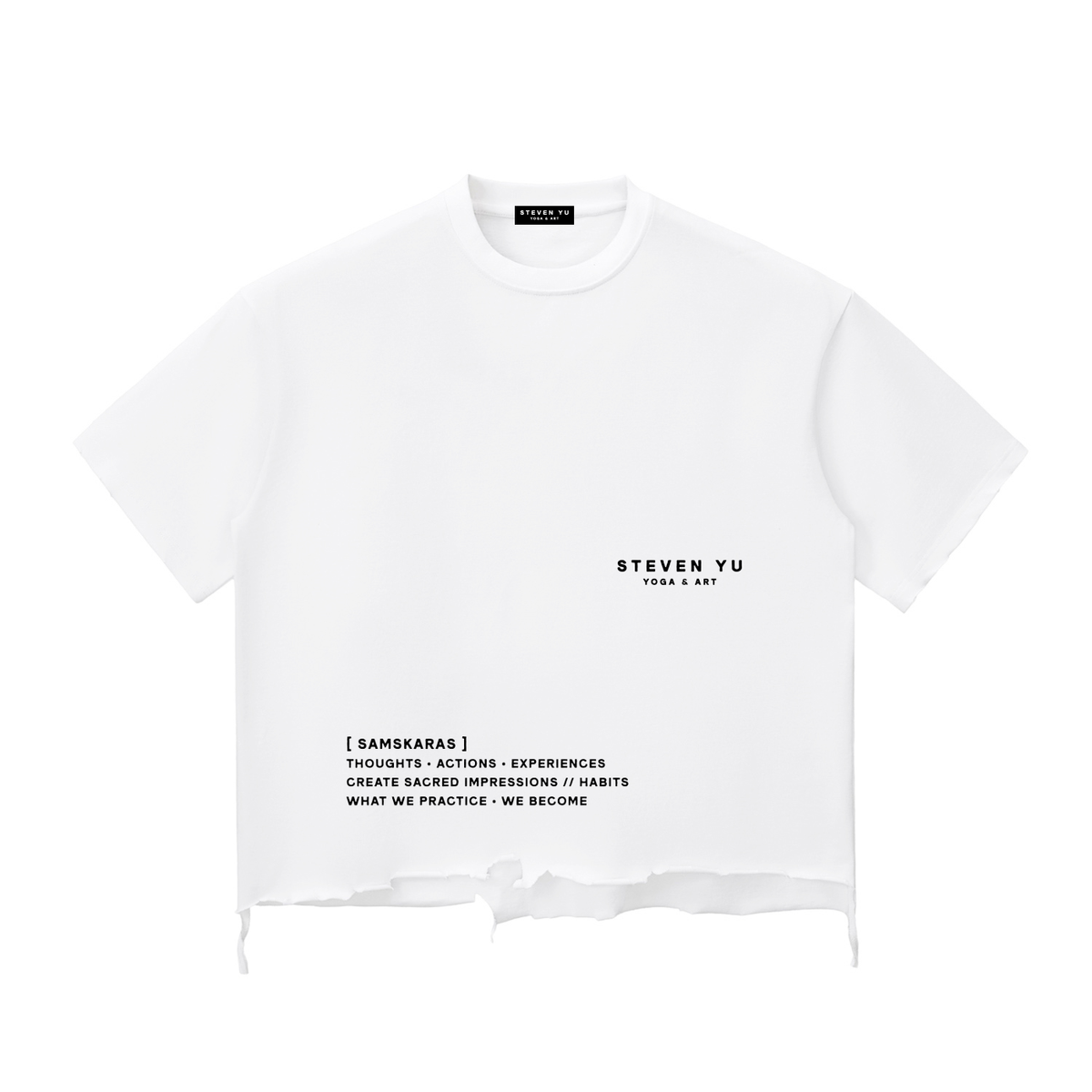 Samskaras White Tee
