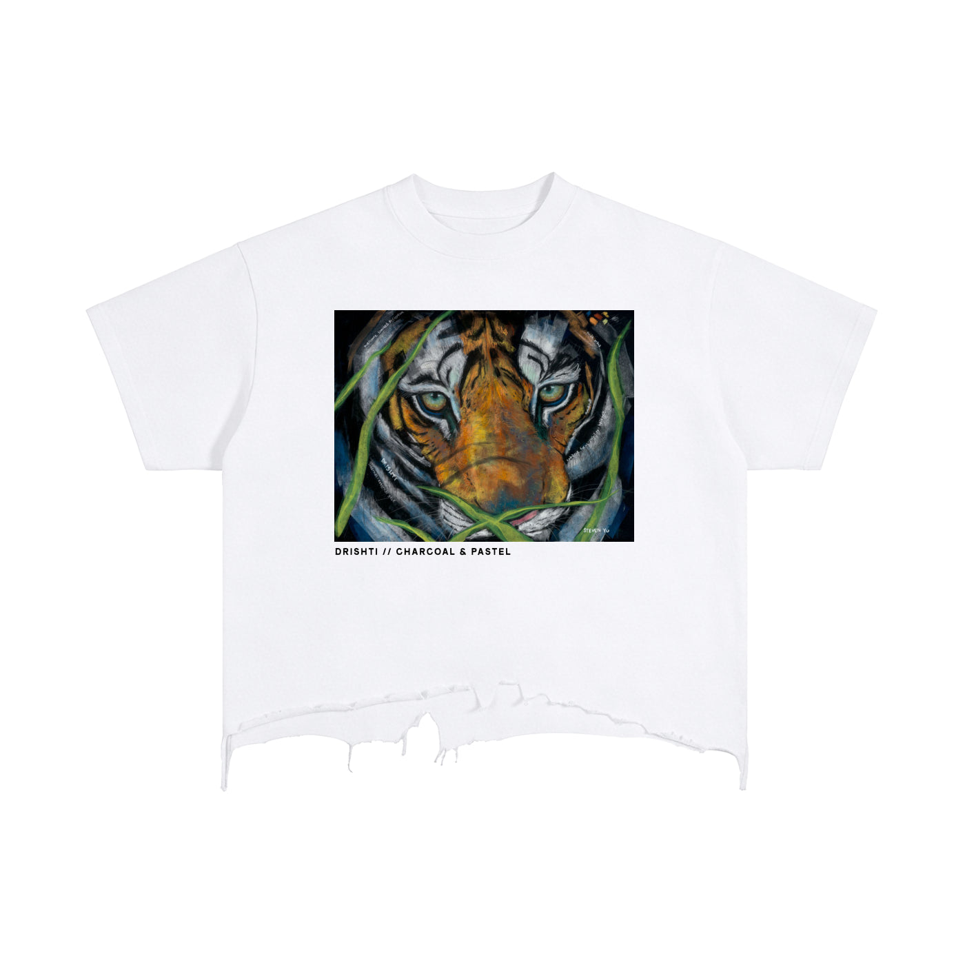 Drishti Distressed Tee
