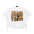 Ahimsa Oversized Distressed Tee
